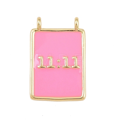 Brass Enamel Pendants KK-L251-01G-C02-1