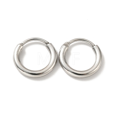 Tarnish Resistant 201 Stainless Steel Huggie Hoop Earrings STAS-H164-02P-1