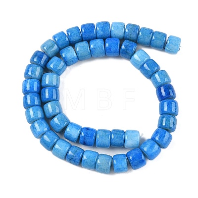 Dyed Glass Beads Strands GLAA-H037-01G-1