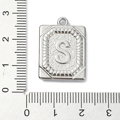 Anti-Tarnish 304 Stainless Steel Pendants STAS-U033-01P-S-1