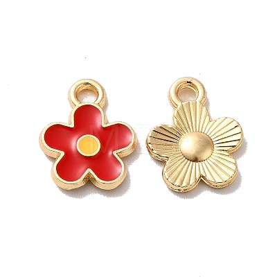 Alloy Enamel Charms X-ENAM-D043-02G-1