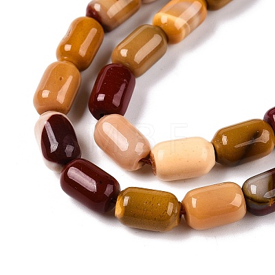 Natural Mookaite Beads Strands G-G980-46A-1