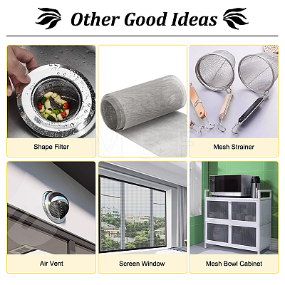 Stainless Steel Woven Wire Mesh FIND-WH0428-06P-1