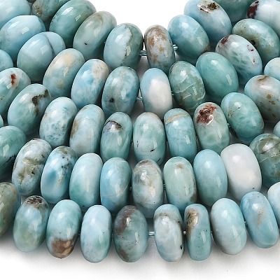 Natural Larimar Beads Strands GG-CBA007A-A01-02-1