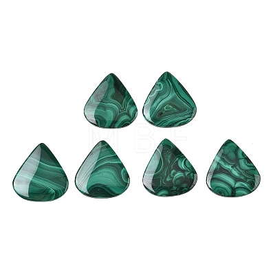 Natural Malachite Cabochons GG-CBA78D8-02-1