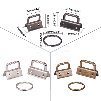   Iron Split Key Rings IFIN-PH0023-61-1