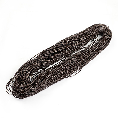 Braided Imitation Leather Cords LC-S005-016-1