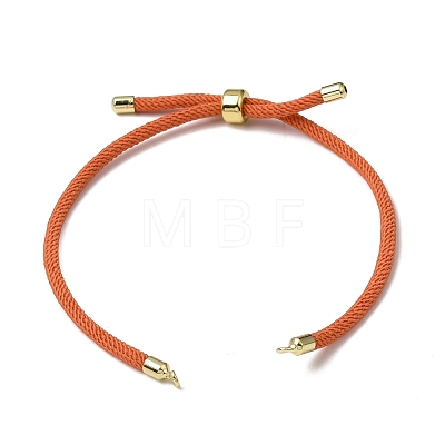 3MM Adjustable Round Nylon Braided Cord Bracelet Making FB-CBAA152-04G-28-1
