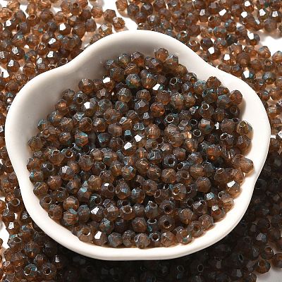 Picasso Baking Paint Glass Seed Beads X1-SEED-A032-02A-18-1