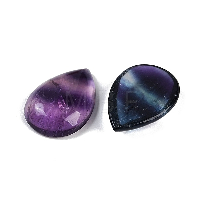 Natural Colorful Fluorite Cabochons G-I370-05A-1