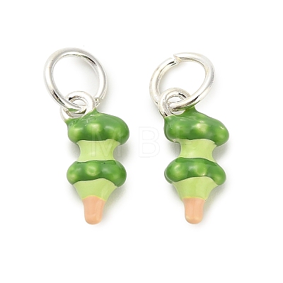 Alloy Enamel Pendants ENAM-I080-01S-04-1