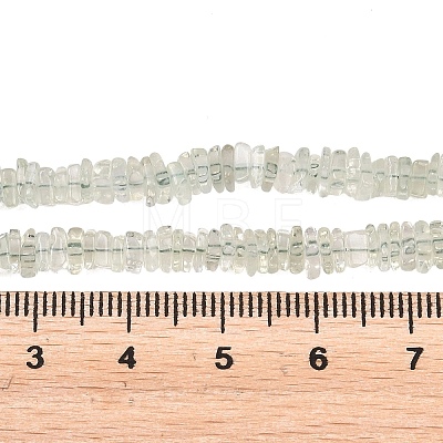 Natural Green Quartz Beads Strands G-Z152-F02-02-1