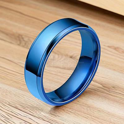 Titanium Steel Finger Rings for Unisex WG3BF6E-07-1