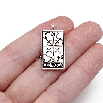 Tibetan Style Alloy Pendants X-TARO-PW0001-01D-1