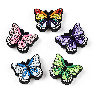 Butterfly Silicone Beads SIL-N005-02-1