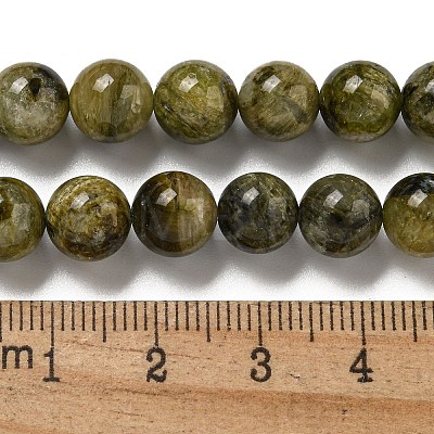 Natural Green Tourmaline Beads Strands G-B099-C05-04-1