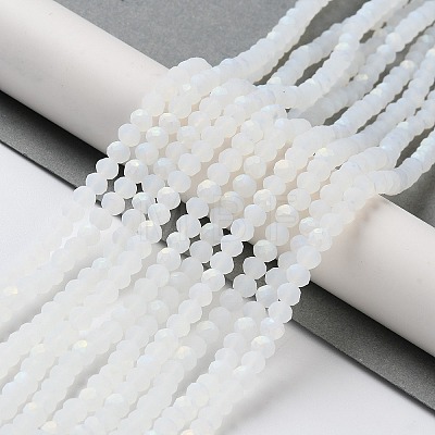 Imitation Jade Glass Beads Strands X1-EGLA-A034-J4mm-MB04-1