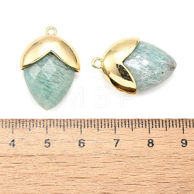 Natural Amazonite Pendants G-U019-03B-06-1