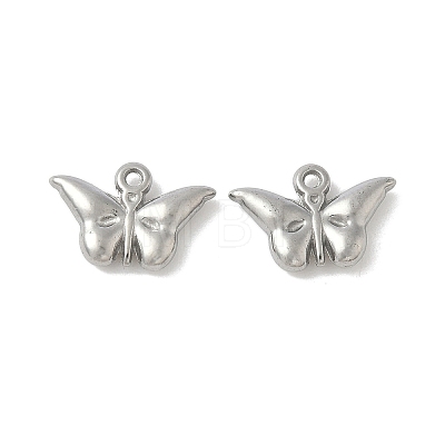 304 Stainless Steel Charms STAS-F320-03C-P-1