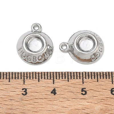 304 Stainless Steel Pendant Cabochon Settings SA-CBAE5AC-21P-1