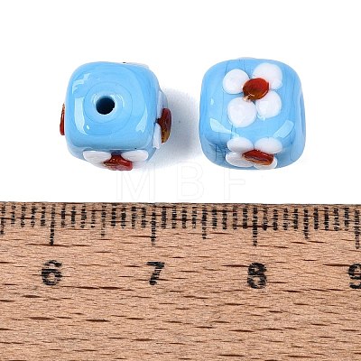 Handmade Bumpy Lampwork Beads LAMP-N042-22A-06-1