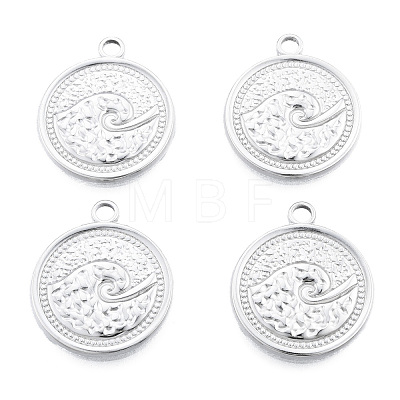 Non-Tarnish 201 Stainless Steel Pendants STAS-N098-248P-1