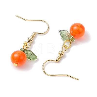 Acrylic Dangle Earrings EJEW-JE05749-02-1