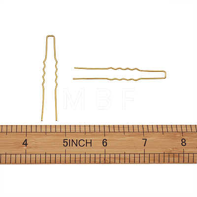 Hair Accessories Iron Hair Forks Findings OHAR-TAC0002-01G-1