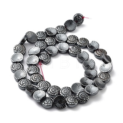 Synthetic Non-Magnetic Hematite Beads Strands G-H303-B10-1