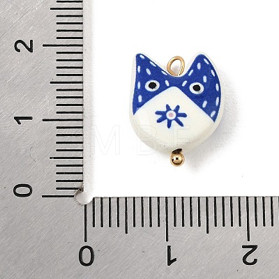 Baking Paint Alloy Charms AL-CBA0BFE-01A-1