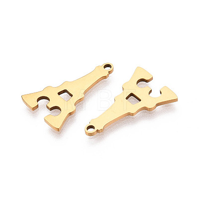 201 Stainless Steel Pendants STAS-T073-43G-1
