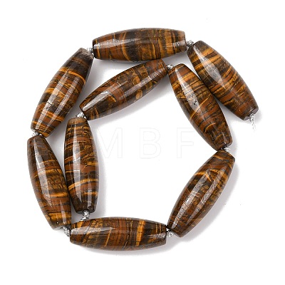 Natura Tiger Iron Beads Strands G-L654-G14-01-1