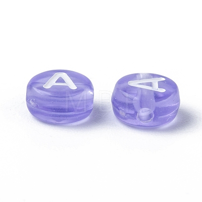 Transparent Acrylic Beads X-TACR-N002-04H-1