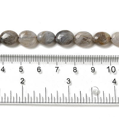 Natural Bamboo Leaf Agate Beads Strands G-NH0014-B01-01-1