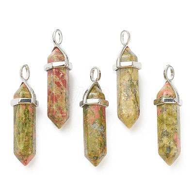 Natural & Synthetic Gemstone Pendants G-M378-01P-A-1
