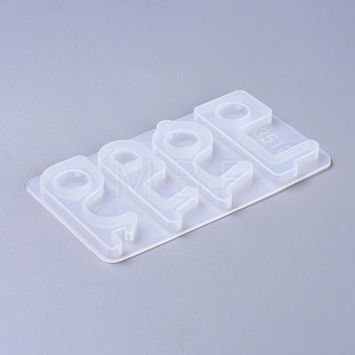 No Touch Door Opener Food Grade Silicone Molds DIY-K025-14-1