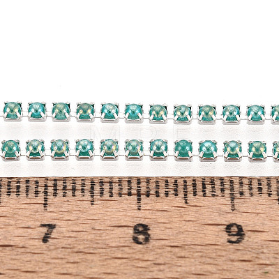 Iron & ABS Imitation Pearl Cup Chains CH-T007-01A-04-1