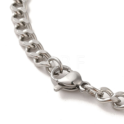 304 Stainless Steel Enamel Pendant Necklaces NJEW-P293-03P-1