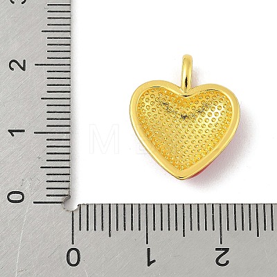 Brass Enamel Pendants LS-KK-Z107-03G-1