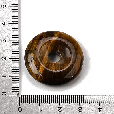 Natural Tiger Eye Pendants G-F820-13A-19-1