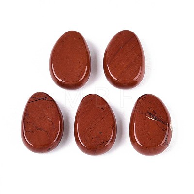 Natural Red Jasper Pendants G-N349-08I-1