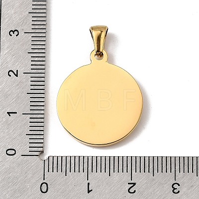 304 Stainless Steel Pendants STAS-B094-01E-G-1