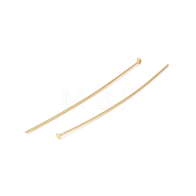 Brass Flat Head Pins LS-X-KK-WH0058-03D-G01-1