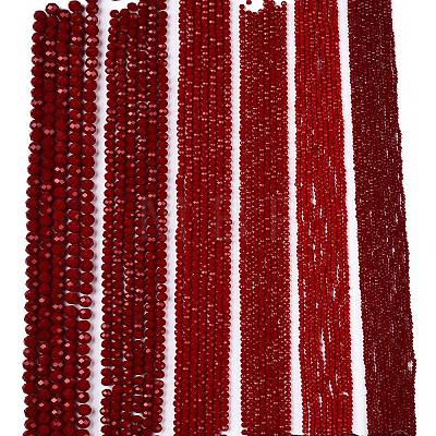Opaque Solid Color Imitation Jade Glass Beads Strands LS-EGLA-A044-P2mm-D02-1