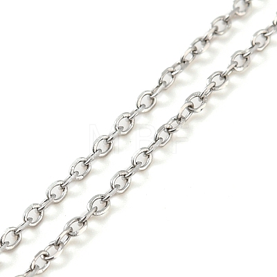 304 Stainless Steel Add a Bead Adjustable Cable Chains Bracelets for Women BJEW-M307-01C-P-1