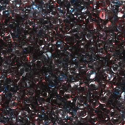 Transparent Baking Paint Glass Seed Beads SEED-A033-06A-08-1