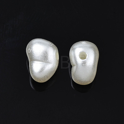 ABS Plastic Imitation Pearl Beads KY-S170-01-1