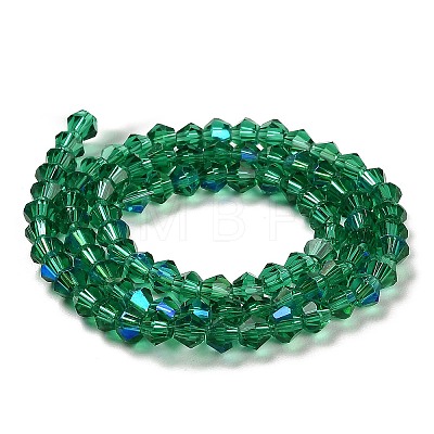 Transparent Electroplate Glass Beads Strands LS-EGLA-A039-T4mm-L10-1