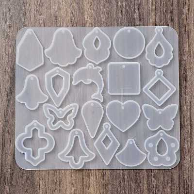 Geometry Earrings Pendants DIY Silicone Mold DIY-Q033-05B-1