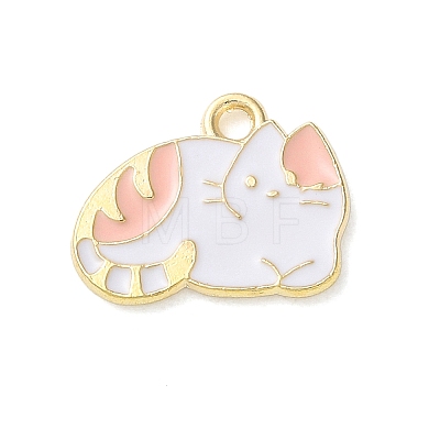 Cute Animal Alloy Enamel Pendants ENAM-U002-03D-KCG-1